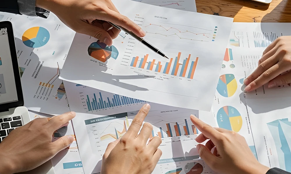 On-demand services industry illustration